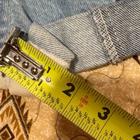 PacSun Patch Denim Mom Shorts Women's Sz 23 - Picture 9 of 9